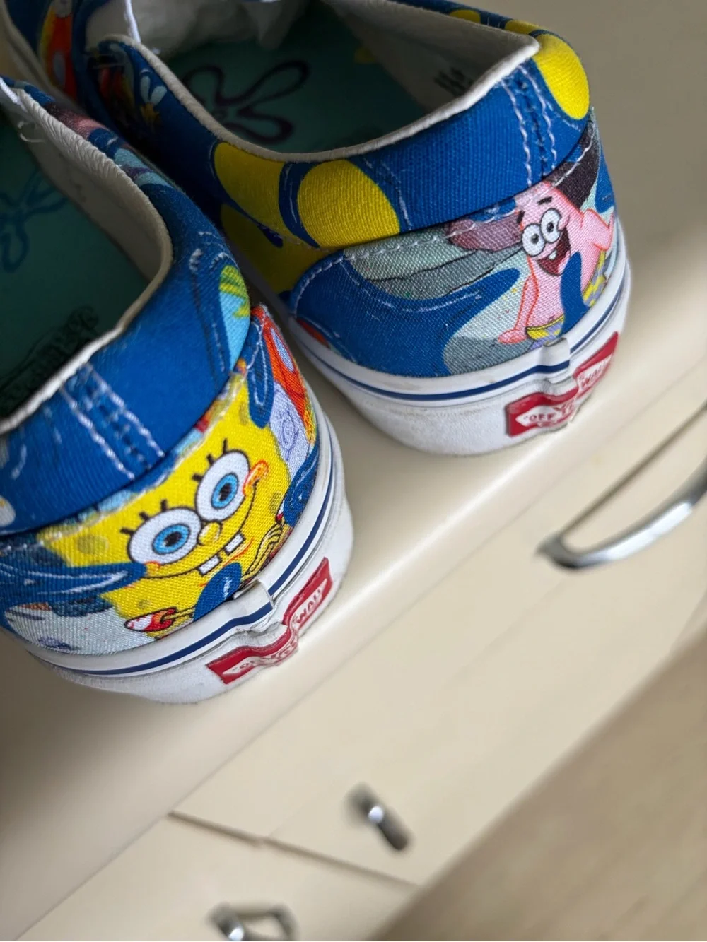 Vans Slip-On SpongeBob Mens Size: 9.5